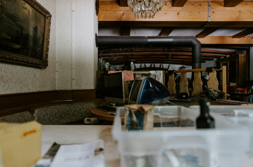 historical german documents on table